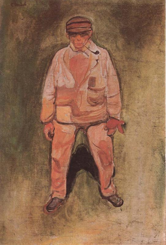 Edvard Munch Fisherman china oil painting image